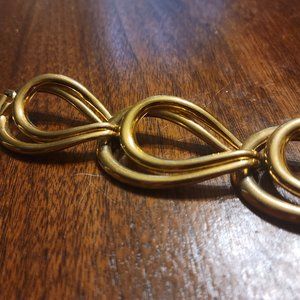 Givenchy Goldtone Large Open Link Necklace